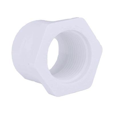 Charlotte Pipe Schedule 40 1 in. Spigot X 3/4 in. D FPT PVC Reducing Bushing