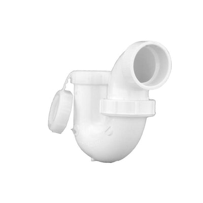 Charlotte Pipe Schedule 40 1-1/2 in. Hub X 1-1/2 in. D Slip PVC P-Trap with Union
