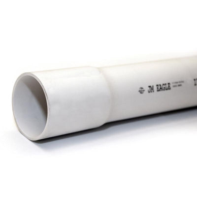 JM Eagle SDR21 PVC Dual Rated Pipe 1 in. D X 20 ft. L Bell 200 psi