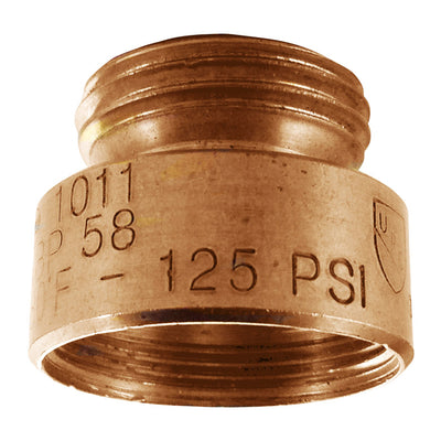 Arrowhead 1-3/16 in. Fine Threaded X 3/4 in. MHT Brass Vacuum Breaker