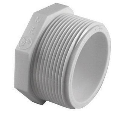 Charlotte Pipe Schedule 40 1-1/4 in. MPT X 1-1/4 in. D FPT PVC Plug