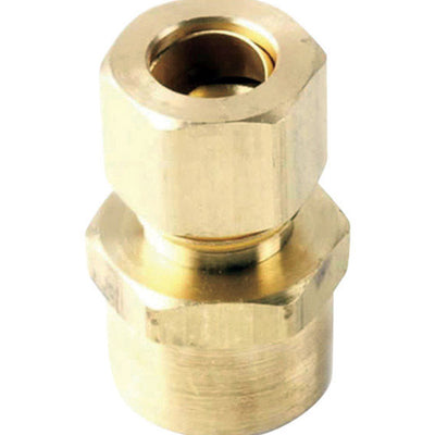 JMF Company 3/8 in. Compression X 1/2 in. D Sweat Brass Adapter