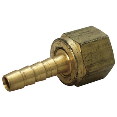 JMF Company Brass 1/4 in. D X 3/8 in. D Adapter