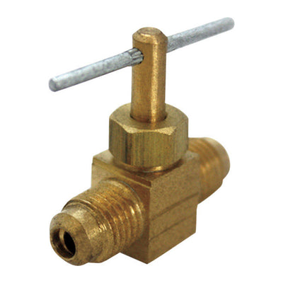 JMF Company 1/4 in. 1/4 in. Brass Needle Valve