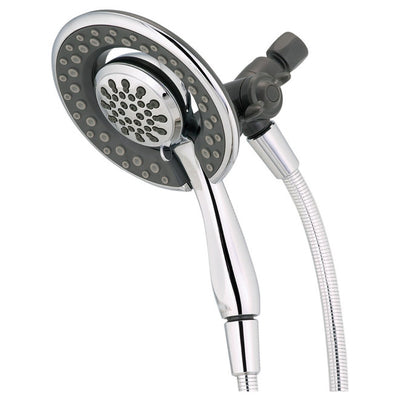 Delta Chrome Chrome 4 settings Showerhead Combo 1.75 gpm