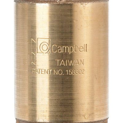 Campbell 1 in. D X 1 in. D FNPT x FNPT Red Brass Spring Loaded Check Valve
