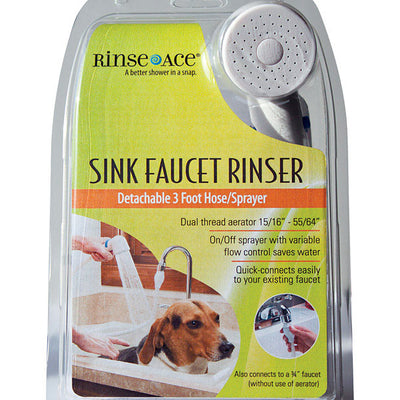 Rinse Ace Chrome Metal Sink Faucet Rinser