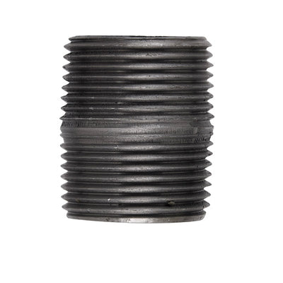 Anvil Beck 1/2 in. MPT Black Steel Close Nipple