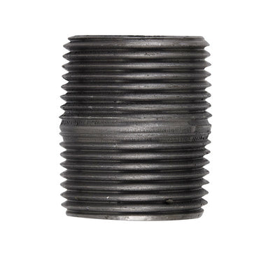 Anvil Beck 1 in. MPT Black Steel 1-1/2 in. L Close Nipple