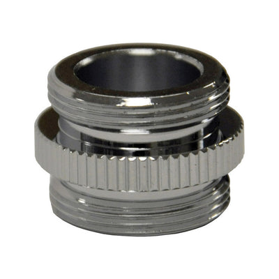 Danco Male Thread 3/4 in.-27M x 3/4 in.-27 Chrome Plated Aerator Adapter