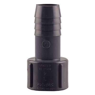 Boshart Industries 3/4 in. FPT X 3/4 in. D Insert Polypropylene 2-3/4 in. Female Adapter