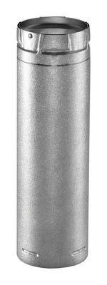 DuraVent PelletVent 3 in. D X 36 in. L Steel Double Wall Stove Pipe