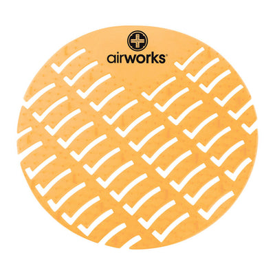 AirWorks Citrus Scent Urinal Screen 10 pk