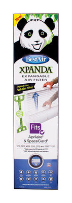 BestAir XPANDA 20 in. W X 25 in. H X 4 in. 13 MERV Pleated Air Filter