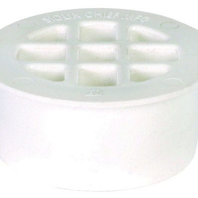 Sioux Chief 4 in. D PVC Inside Pipe Drain