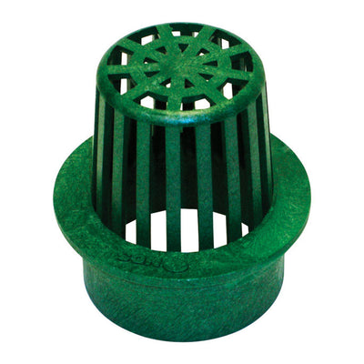 NDS 3 in. Green Round Polyethylene Atrium Grate