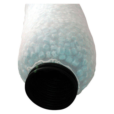 NDS EZ-Drain 4 in. D X 10 ft. L Poly-Rock Aggregate Slotted Sewer and Drain Pipe