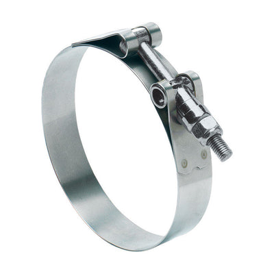 Ideal Tridon Tridon 2-3/8 in. 2-11/16 in. 238 Silver Hose Clamp Stainless Steel Band T-Bolt