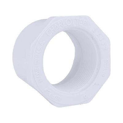 Charlotte Pipe Schedule 40 2 in. Spigot X 1-1/2 in. D FPT PVC Reducing Bushing