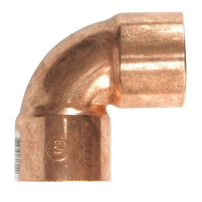 NIBCO 1-1/2 in. Sweat X 1-1/2 in. D Sweat Copper 90 Degree Elbow