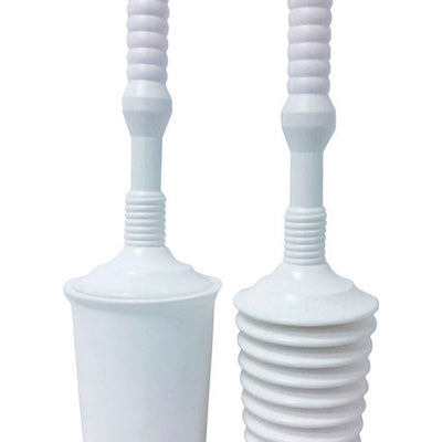 GT Water Products Master Plunger Toilet Plunger with Holder 18-1/2 in. L X 3 in. D