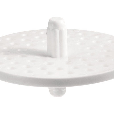 Plumb Pak 3 in. D White Plastic Strainer Assembly and Disposal Flange Set