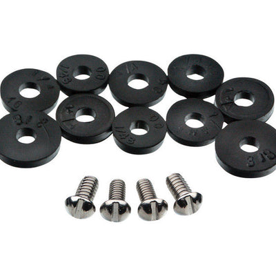 Danco 0.19 in. D Rubber Faucet Washer Flat 14 pk