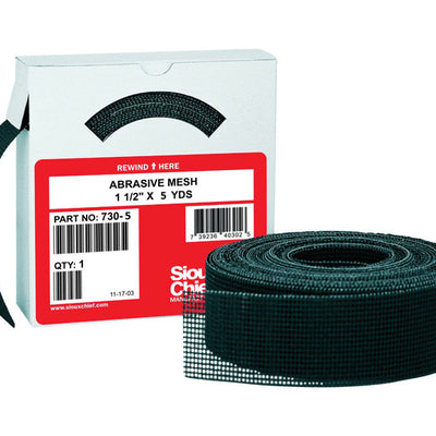 Sioux Chief 180 in. L X 1-1/2 in. W 180 Grit Abrasive Mesh Sandpaper