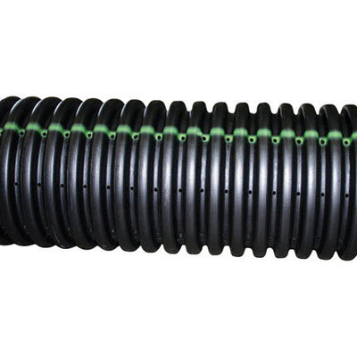 Advanced Drainage Systems 3 in. D X 10 ft. L Polyethylene Slotted Single Wall Perforated Drain Pipe