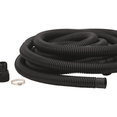Superior Pump Plastic Discharge Hose Kit 1-1/4 in. D X 24 ft. L