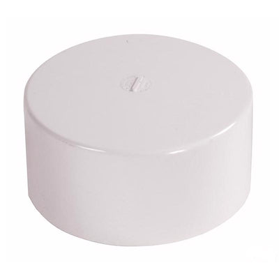 NDS Schedule 35 6 in. Hub each X 6 in. D Hub PVC Drain Cap