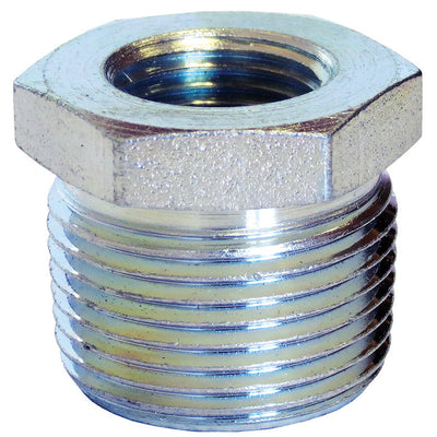 Anvil 1/2 in. MPT X 3/8 in. D FPT Steel Hex Bushing