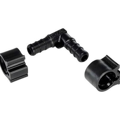 Flair-It PEXLock 3/8 in. PEX X 3/8 in. D PEX PEX Elbow with Clamps