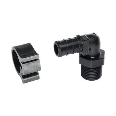 Flair-It PEXLock 1/2 in. PEX X 3/8 in. D MPT Plastic Elbow