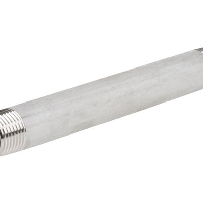 Smith-Cooper 1-1/4 in. MPT Stainless Steel 4 in. L Nipple