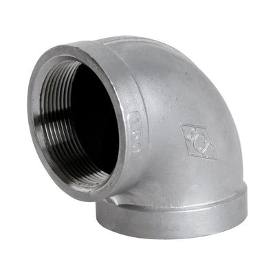Smith-Cooper 1 in. FPT X 1 in. D FPT Stainless Steel 90 Degree Elbow