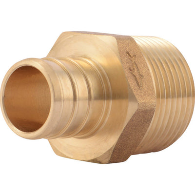 SharkBite 3/4 in. PEX Grade X 3/4 in. D MNPT Grade Brass Male Adapter