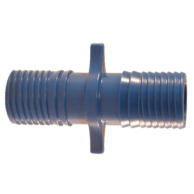 Apollo Blue Twister 1 in. Insert in to X 1 in. D Insert Acetal Coupling