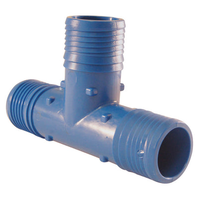 Apollo Blue Twister 1-1/4 in. Insert in to X 1-1/4 in. D Insert Acetal Tee