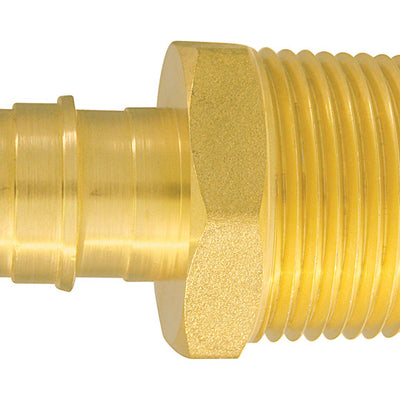 Apollo Expansion PEX / Pex A 3/4 in. Expansion PEX in to X 1 in. D MPT Brass Male Adapter