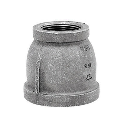Anvil 3/4 in. FPT X 3/8 in. D FPT Black Malleable Iron Reducing Coupling