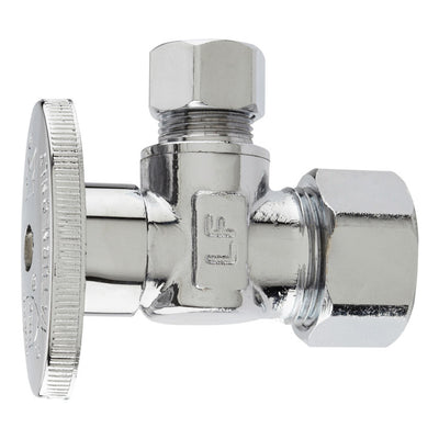 Plumb Pak 5/8 in. Compression in. X 3/8 in. Compression Brass Angle Valve