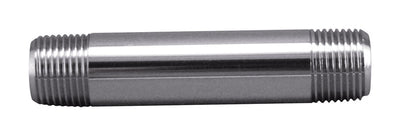 Plumb Pak 3/8 in. IPS in. X 3/8 in. D IPS Polished Chrome Brass Pipe Nipple 3 in. L