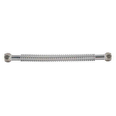 Eastman ProCoat 3/4 in. FIP X 3/4 in. D FIP 24 in. Stainless Steel Water Heater Supply Connector