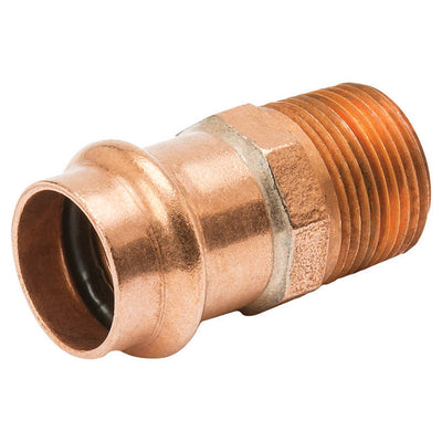 NIBCO Press System 1/2 in. Press X 1/2 in. D MIP Copper Adapter