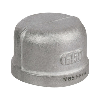 Smith-Cooper 2 in. FPT Stainless Steel Cap