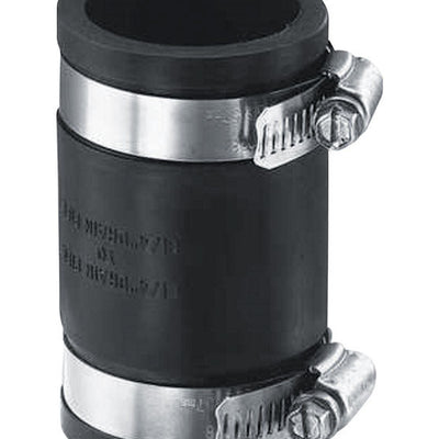 Fernco Schedule 40 2 in. Hub each X 2 in. D Hub PVC Flexible Coupling