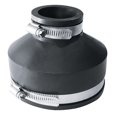 Fernco Schedule 40 4 in. Hub X 1-1/2 in. D Hub PVC Flexible Coupling