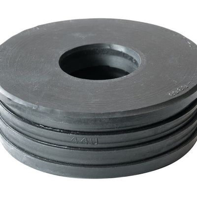 Fernco Schedule 40 4 in. Compression X 1-1/2 in. D Compression PVC Donut Fitting