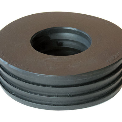Fernco Schedule 40 4 in. Compression X 2 in. D Compression PVC Donut Fitting